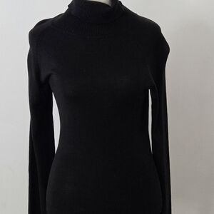 Suzy Shier Black Turtleneck Sweater